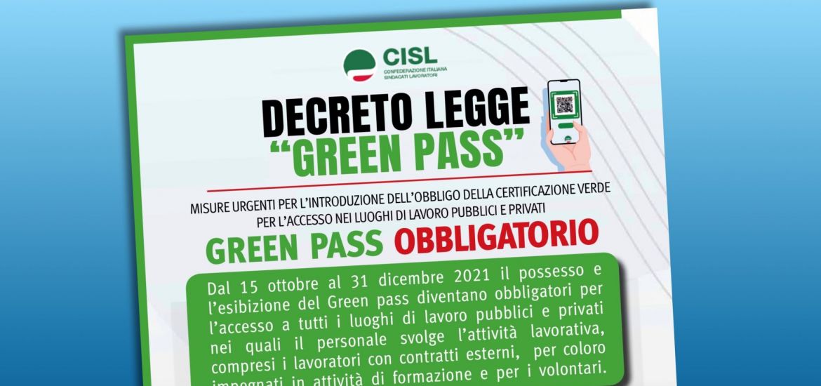 DECRETO GREEN PASS